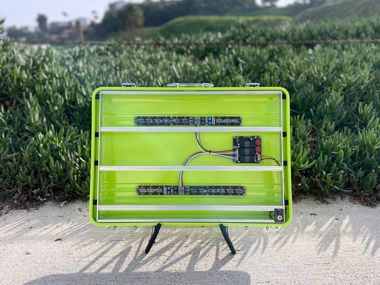 BPNYC ZERO Centurion Elite Eurorack Modular Travel Case 10U 480HP VERDE LIMON (SOLD)